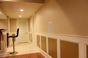 Remodeled basement contractor pennington