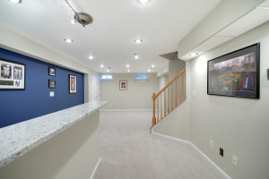 basement custom remodel