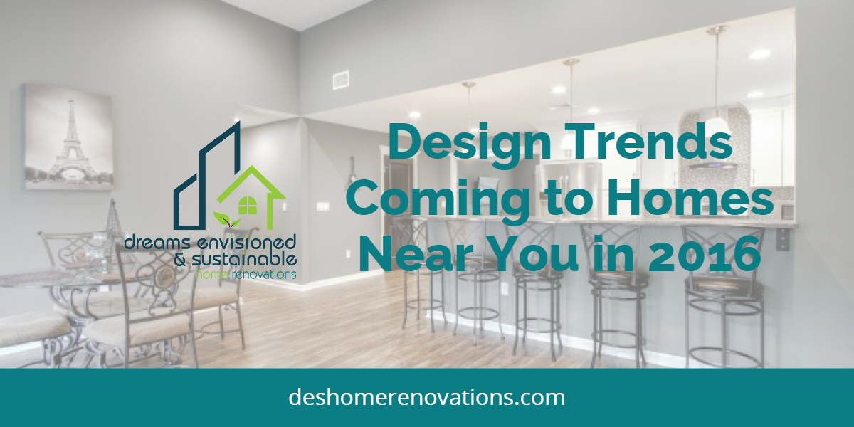 NJ Home Design Trends 2016