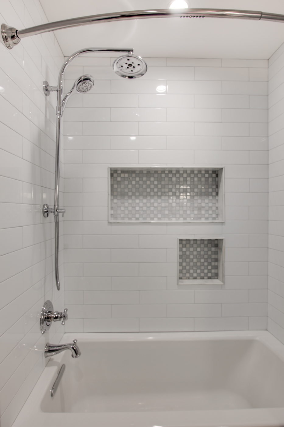 Lawrenceville Nj Bathroom Remodel, Imperial Bianco Tile